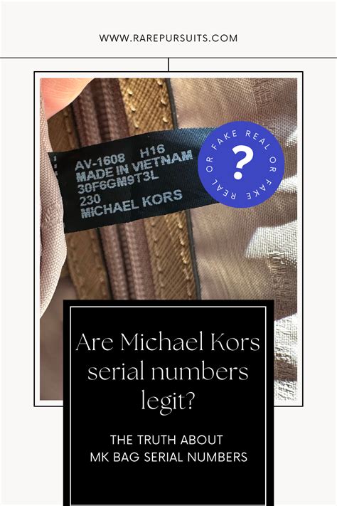 michael kors serial number check|michael kors authenticity.